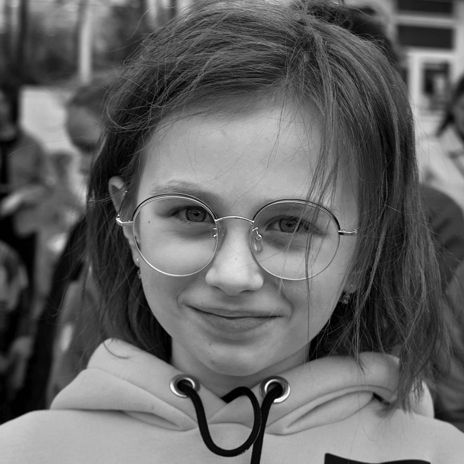 девочка, взгляд, глаза, улыбка, апатиты, Николай Смоляк