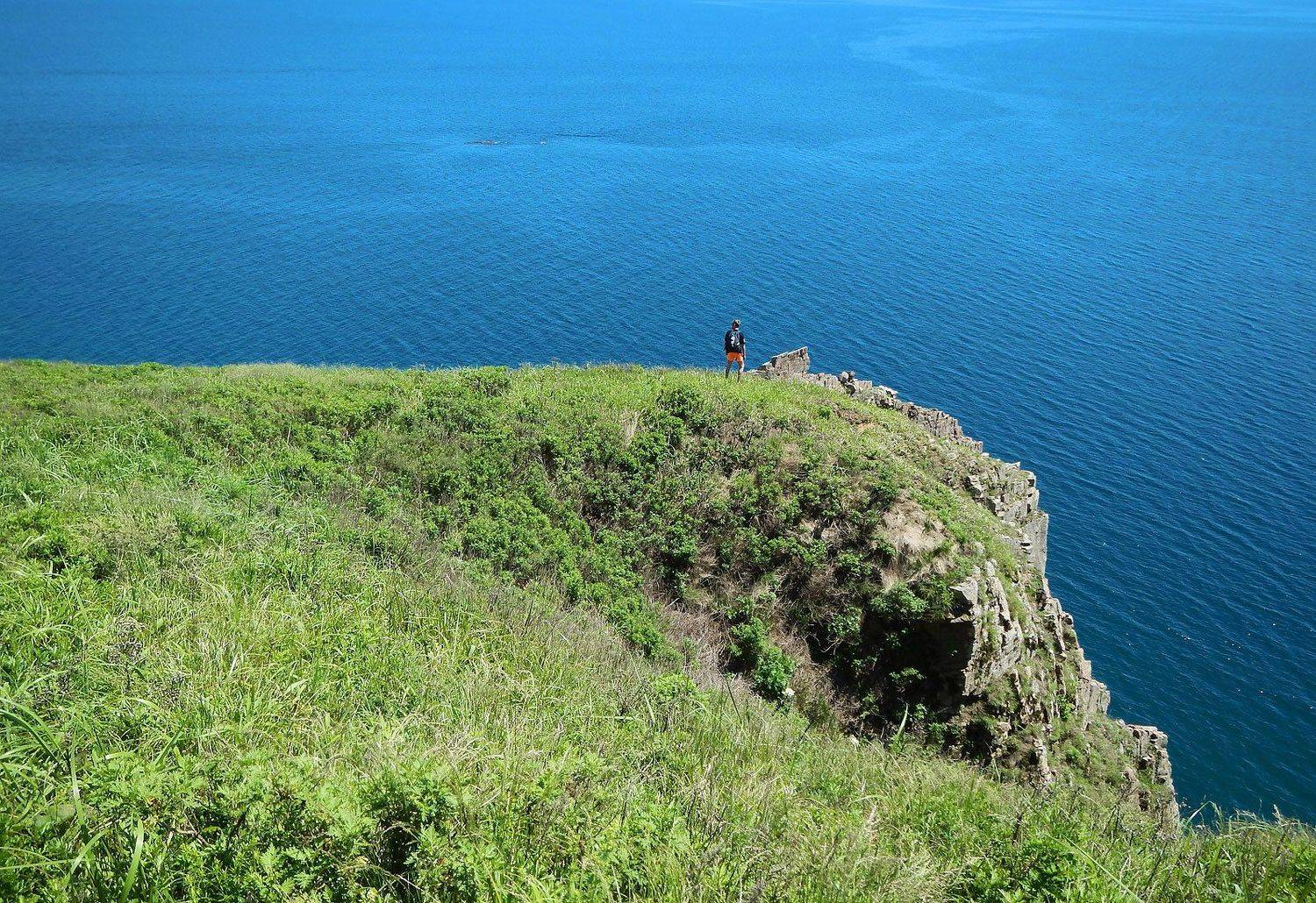 Вода, Земля, Море, Остров Шкота, Пейзаж, Приморский край, Тихий океан, Грушина Юля