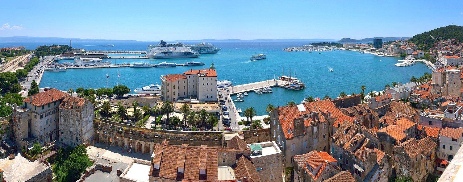 хорватия, сплит, дворец, диоклетиана, колокольня, Сергей Седов