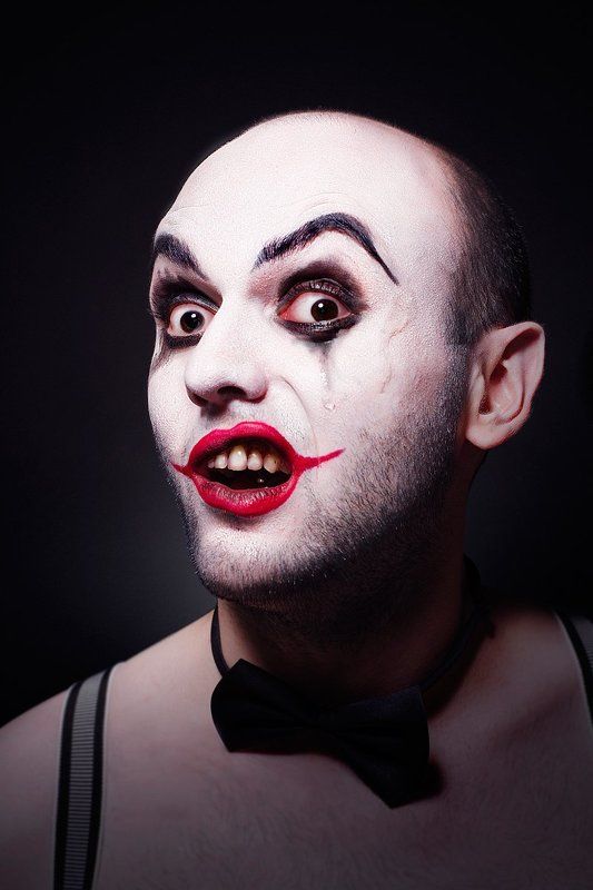 Bowtie, Clown, Man, Strange, Бабочка-галстук, клоун Клоун фото превью