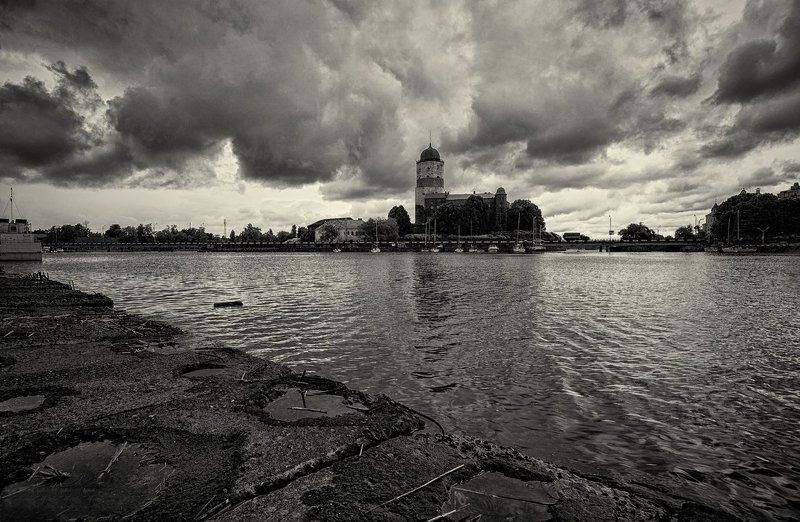 Хмурый Выборг фото превью