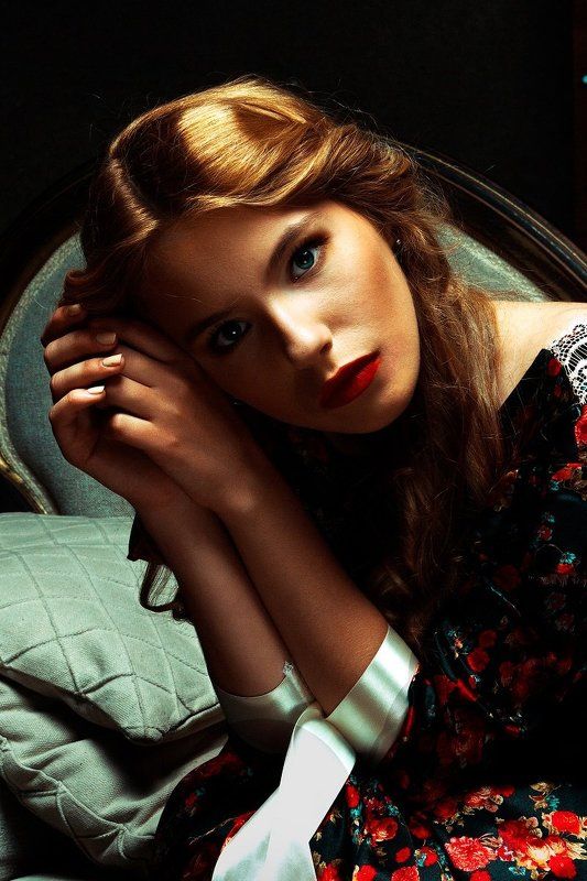 Girl, Portrait Portrait фото превью