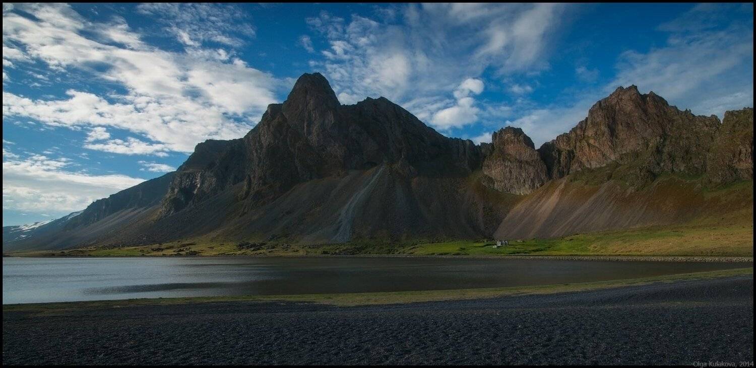 svartur fjara, черный пляж, Ольга Кулакова