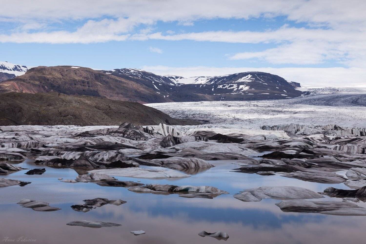 Iceland, Айсберг, Исландия, Ледник, Анна Пакутина