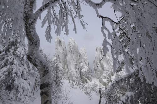 Заснеженный Таганай.