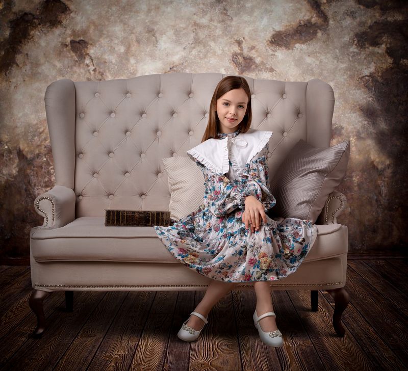 студийный портрет, детский портрет, семейный, концептуальное Алина фото превью