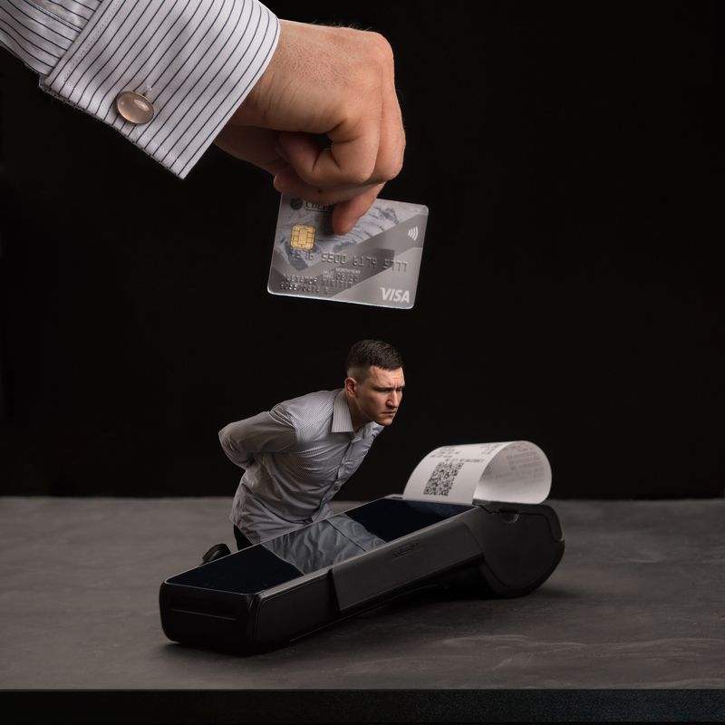 Карта, деньги Касса фото превью