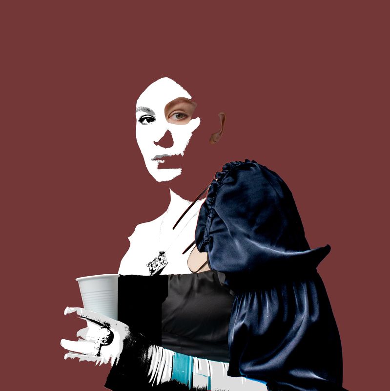 photo, portrait, concept, avantegarde, abstract, surrealism Серотонинование фото превью