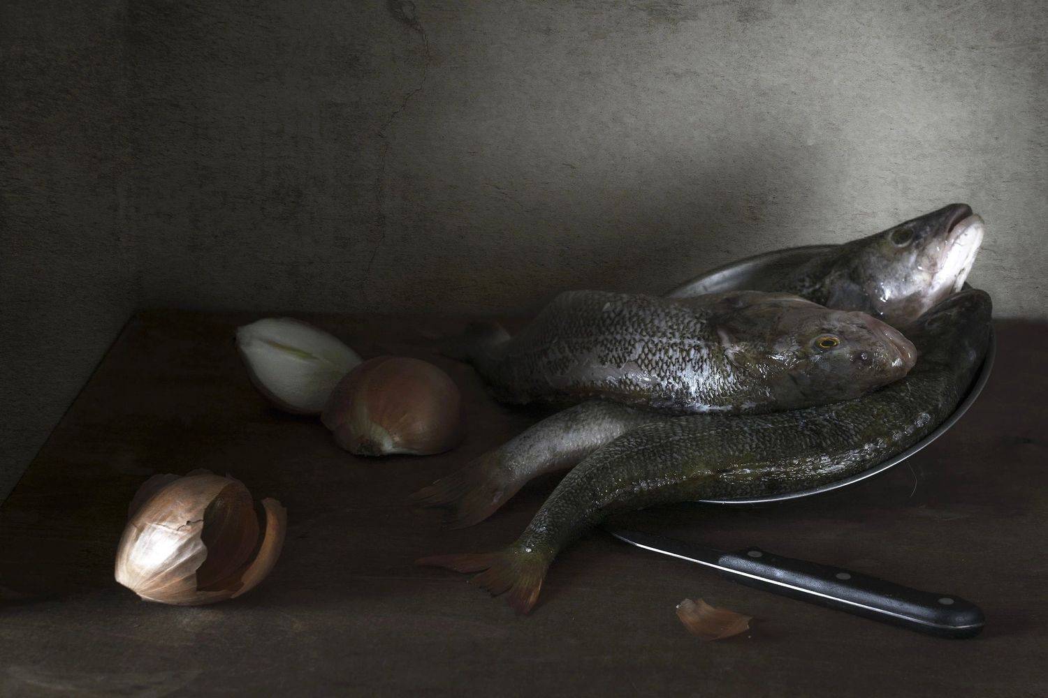 рыба еда лук рыбалка, Инна Грицик