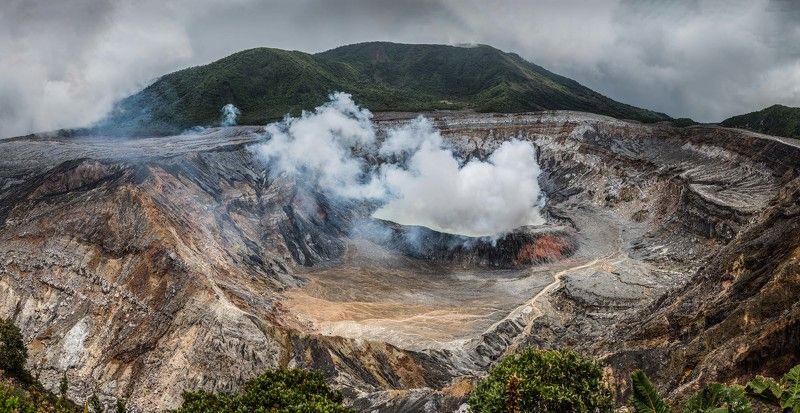 КОСТА-РИКА. Вулкан Поас (Poás Volcano) фото превью