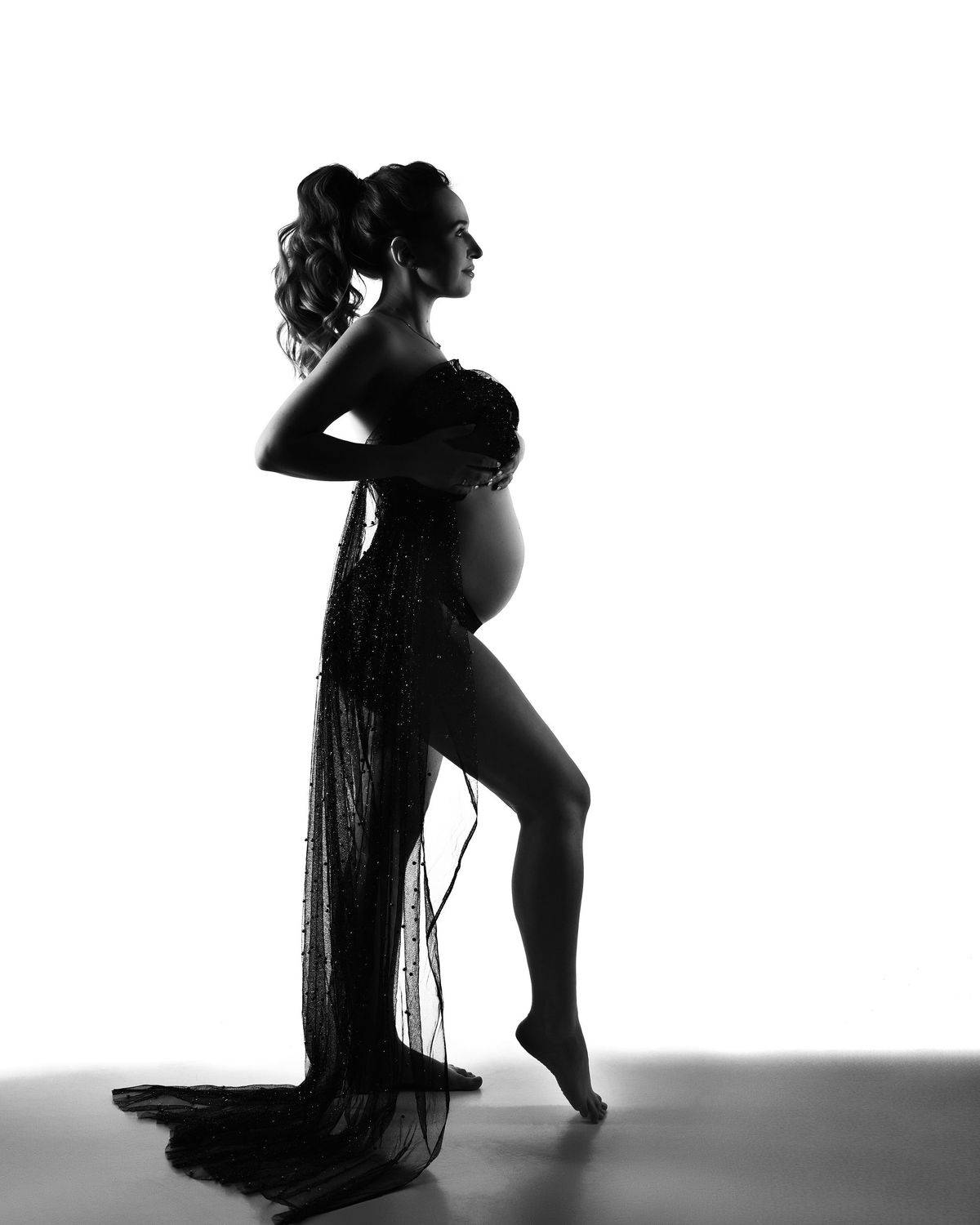 Бересенность изысканность стиль женский портрет в ожидании , Анастасия Алексеева