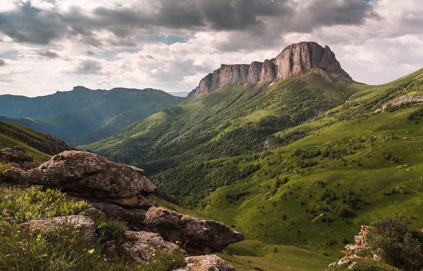 западный, кавказ, ачешбок, лето, июнь, Николай Мысливцев