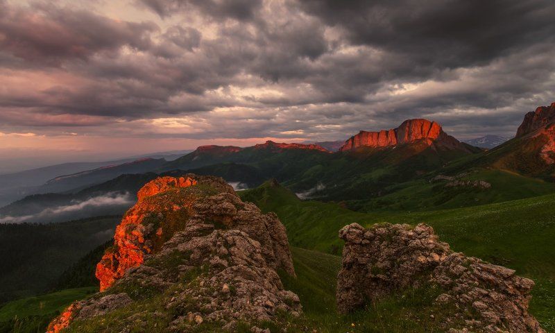 Закат у Чертовых ворот фото превью