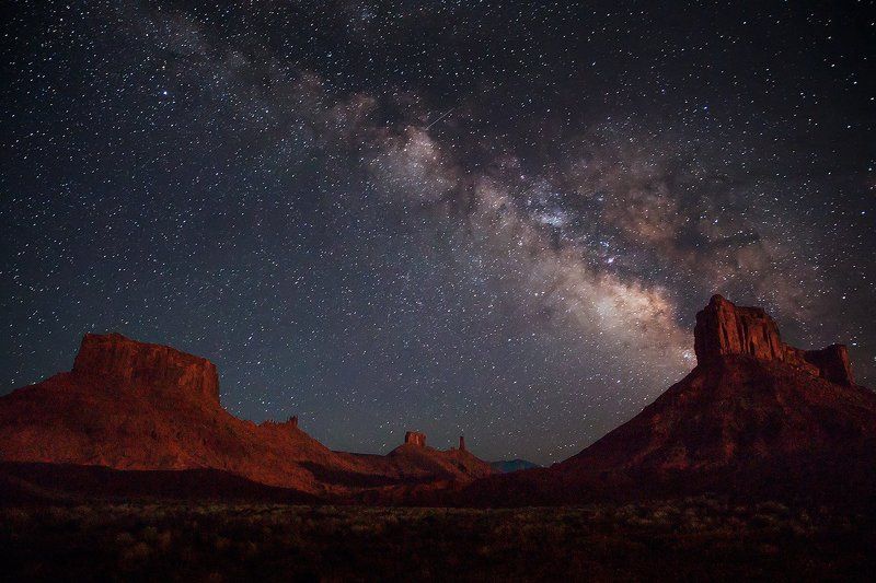 Milky Way over Ida Gulch REDUX фото превью