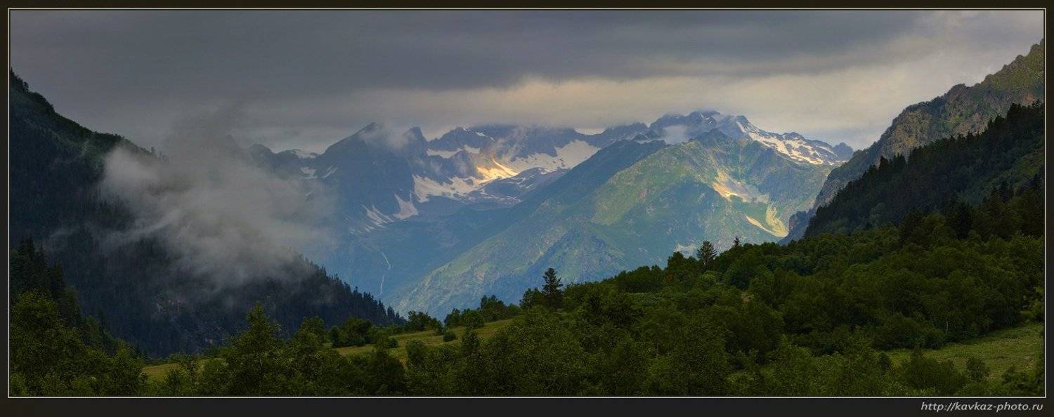 кавказ, домбай, Николай Стюбко
