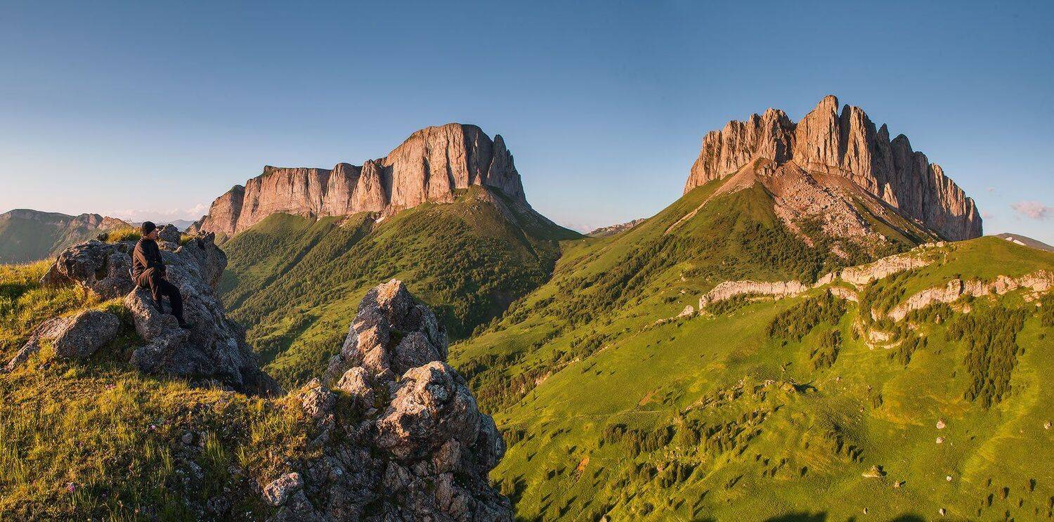 западный, кавказ, ачешбок, лето, июнь, Николай Мысливцев