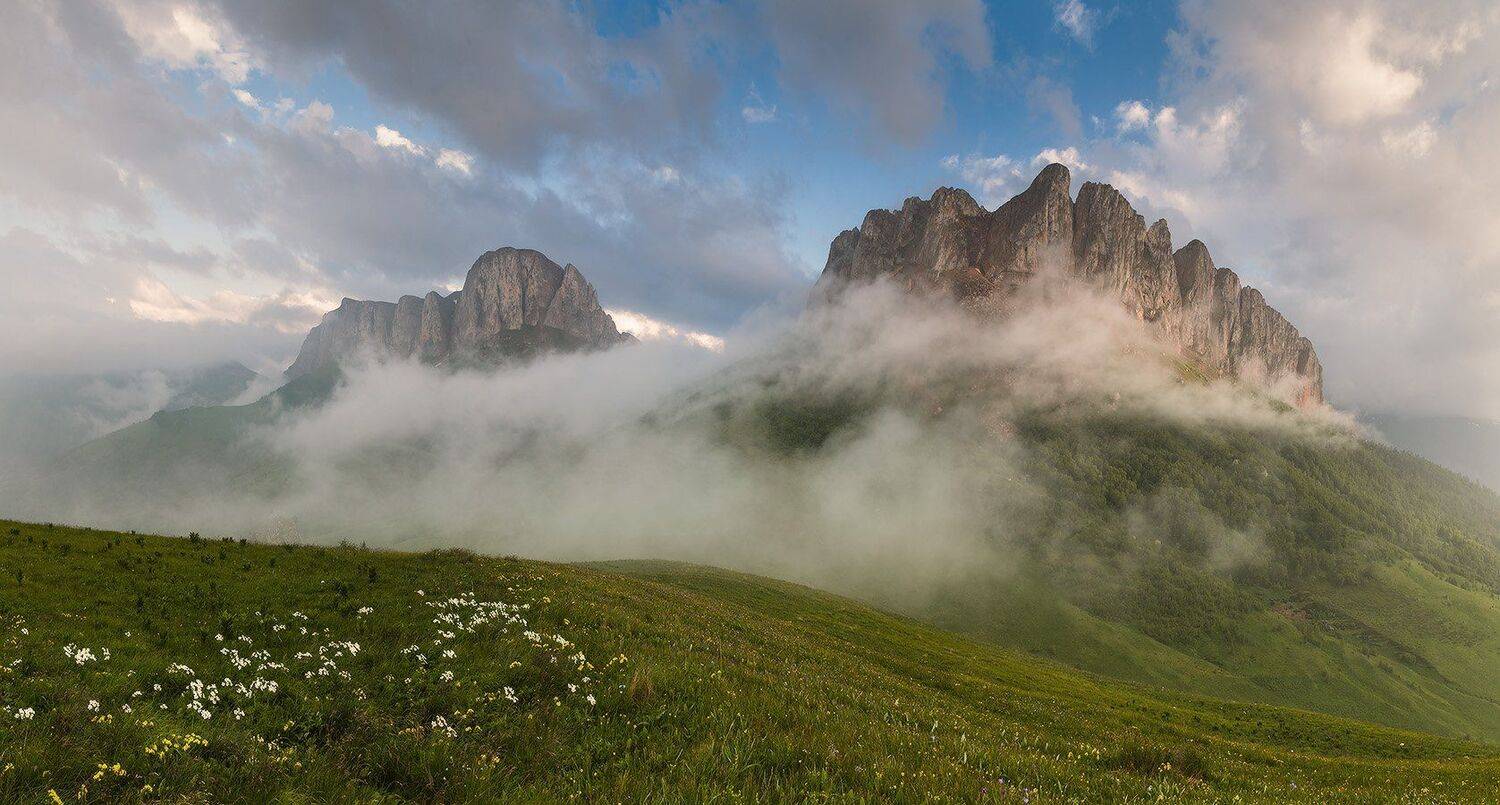 западный, кавказ, ачешбок, лето, июнь, Николай Мысливцев
