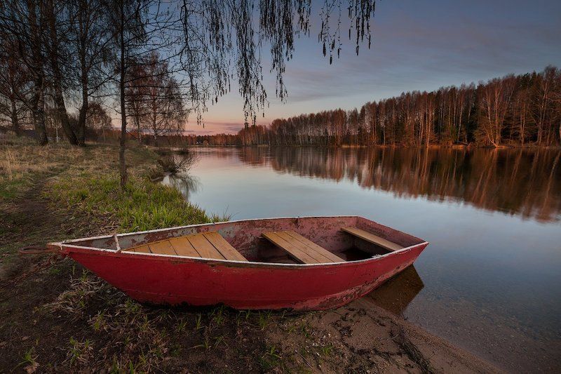 Лодочка краснела фото превью