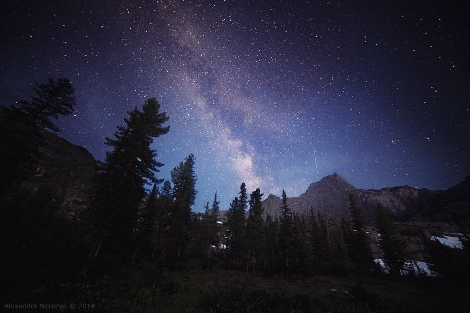 Вечер, Горы, Ергаки, Звезды, Млечный путь, Ночь, Саяны, Александр 'Horimono' Нерозя