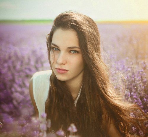 Яна и лаванды