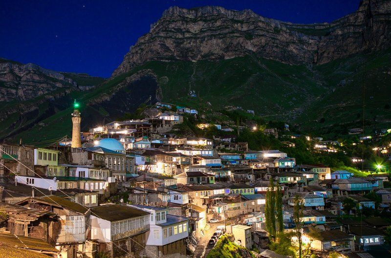 Тихая ночь в горном ауле! фото превью