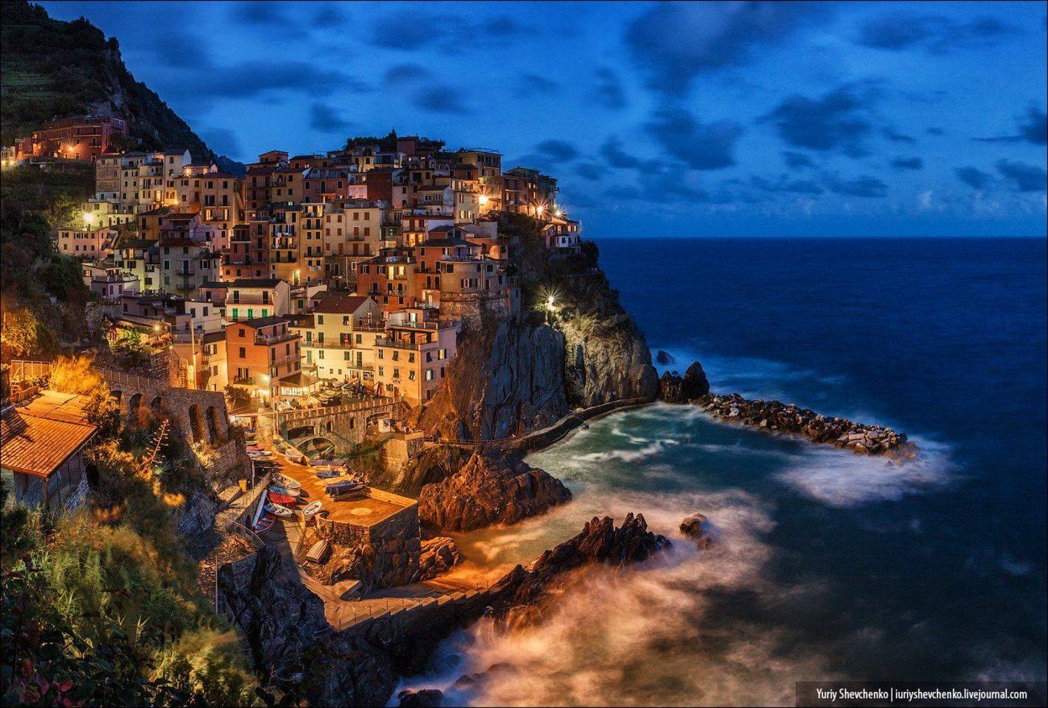 City, Italy, Manarola, Sea, Городской пейзаж, Италия, Юрий (Phototours.pro) Шевченко