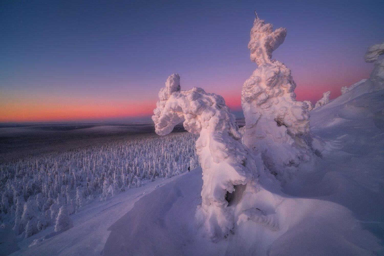 урал, горы, зима, колчимскийкамень, Владимир Ляпин