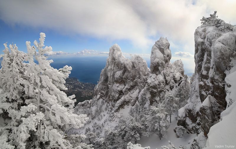 крым, ай-петри Зима на Ай-Петри фото превью