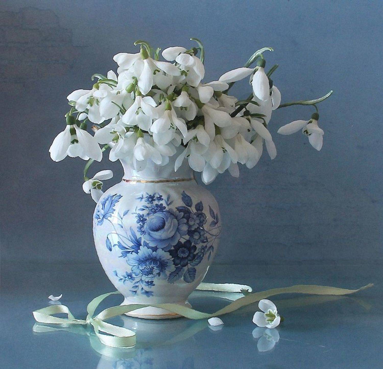 натюрморт, цветы, подснежники, весна, марина филатова, Марина Филатова