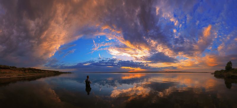 Вечерняя рыбалка. фото превью
