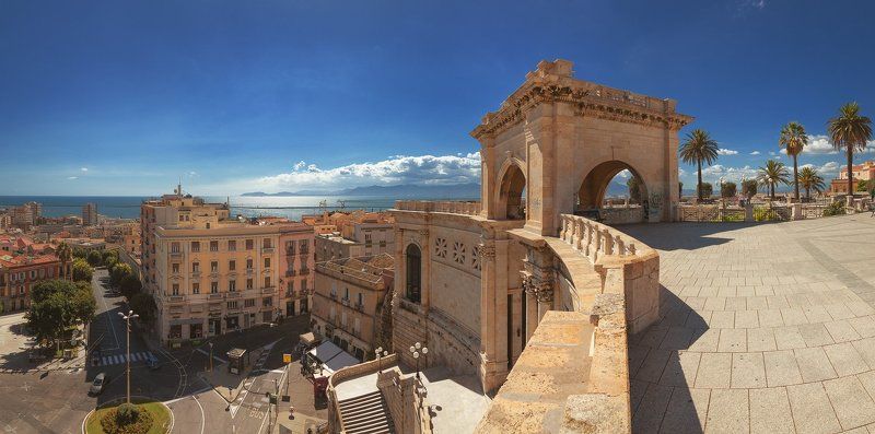 Италия, Кальяри, Сардиния Bastione San Remy фото превью