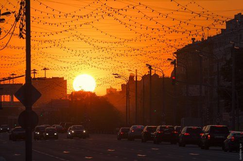 Закат на Ленинградке