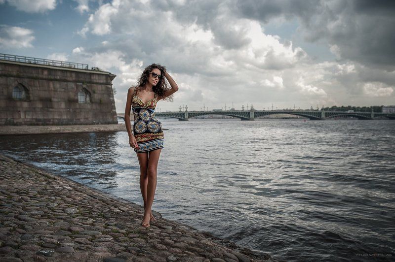 девушка, портрет, гламур, лето, шик, питер, Schick фото превью