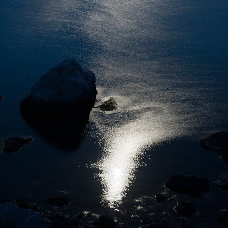 бухта ласпи, крым, ночь, море блики, луна Pro волшебные лунные ночи в бухте Ласпи... фото превью