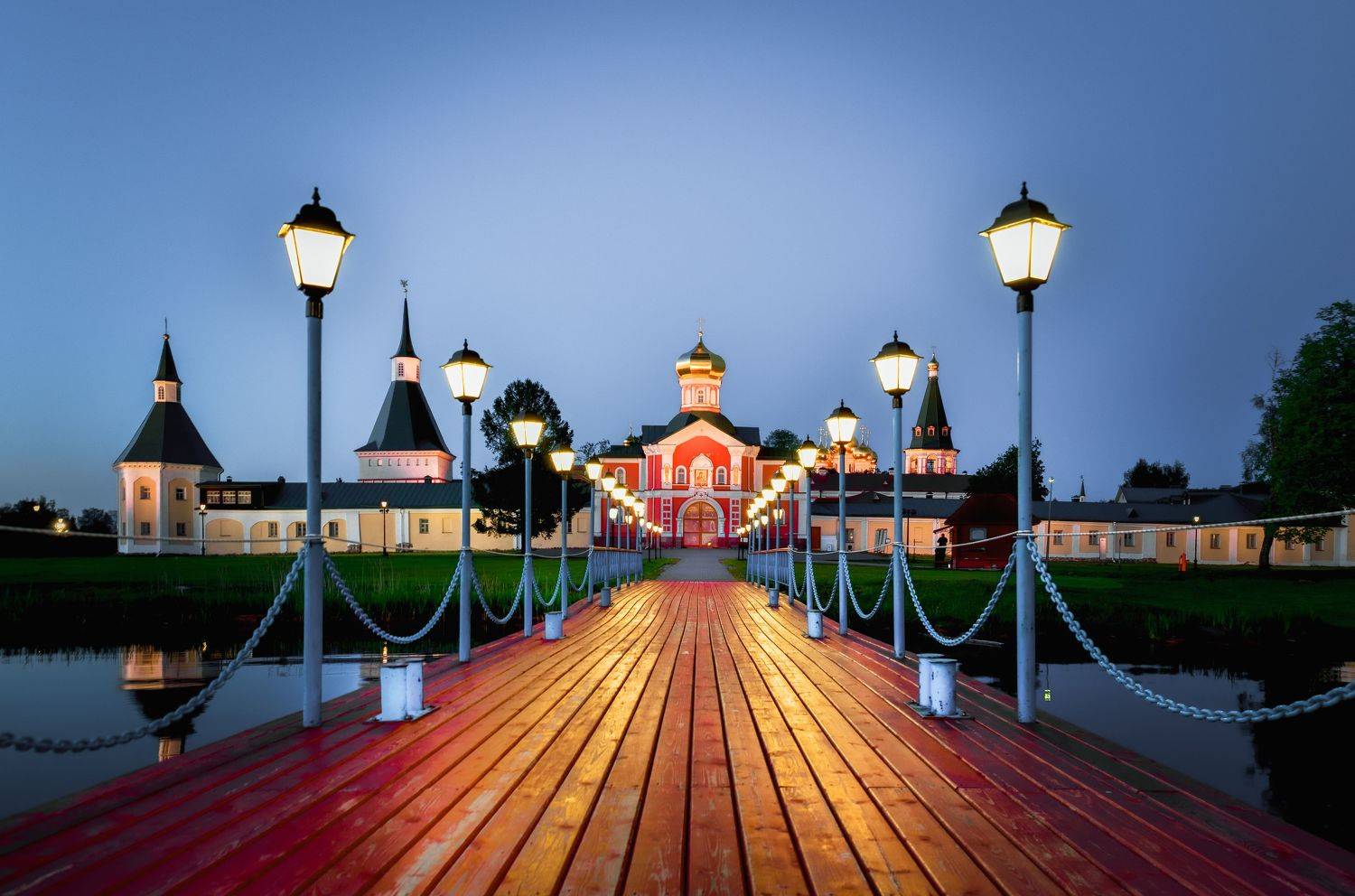 валдай, монастырь, причал, валдайское озеро, валдайский иверский монастырь, Байдуков Александр