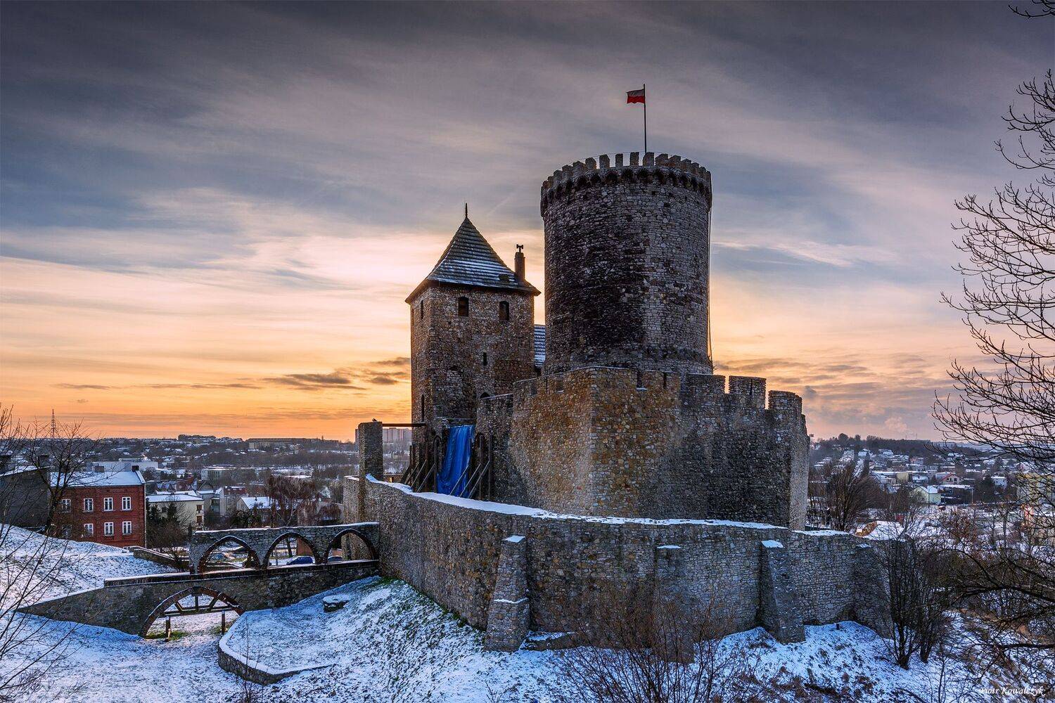 polska, zamek, będzin, Kowalczyk Piotr