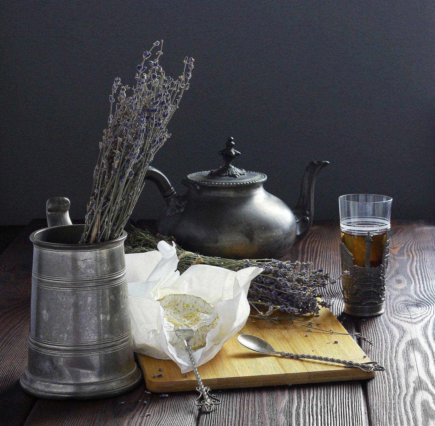 натюрморт, фотонатюрморт, лето, утро, завтрак, сыр, чай, лаванда, наталья казанцева, Наталья Казанцева
