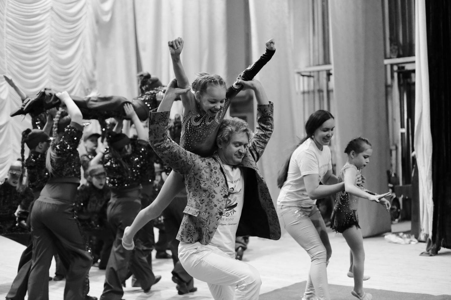 танцы, инвалидность, чб, Anastasia Tkachenko