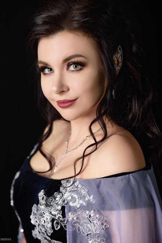 портрет, эльф Елена фото превью