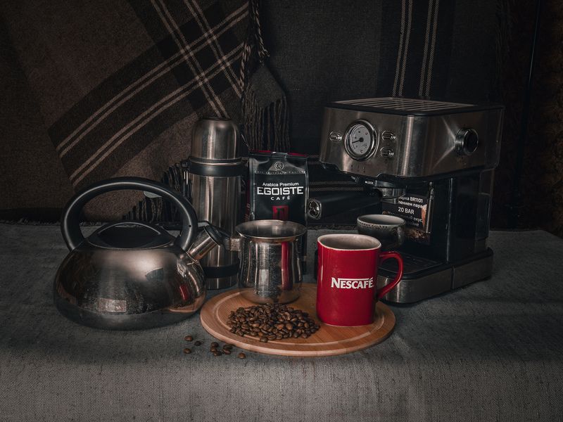 кофе, кофейник Кофейные мысли фото превью