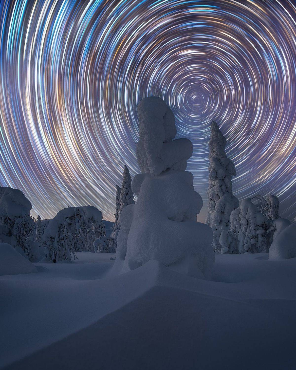 главный уральский хребет, гух, зима, урал, северный урал, астро, ночь, звездные треки, треки, звездные следы, startrail, startrails, Глеб Желтов