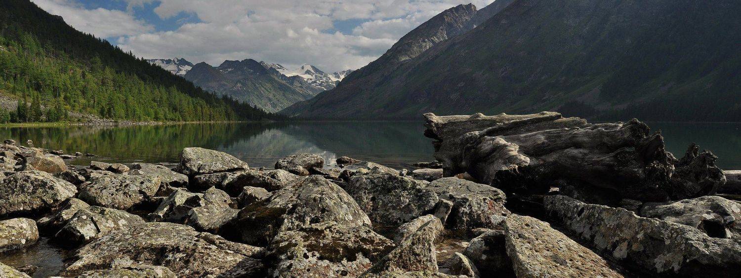 алтай, среднее мультинское озеро,, Марина Фомина