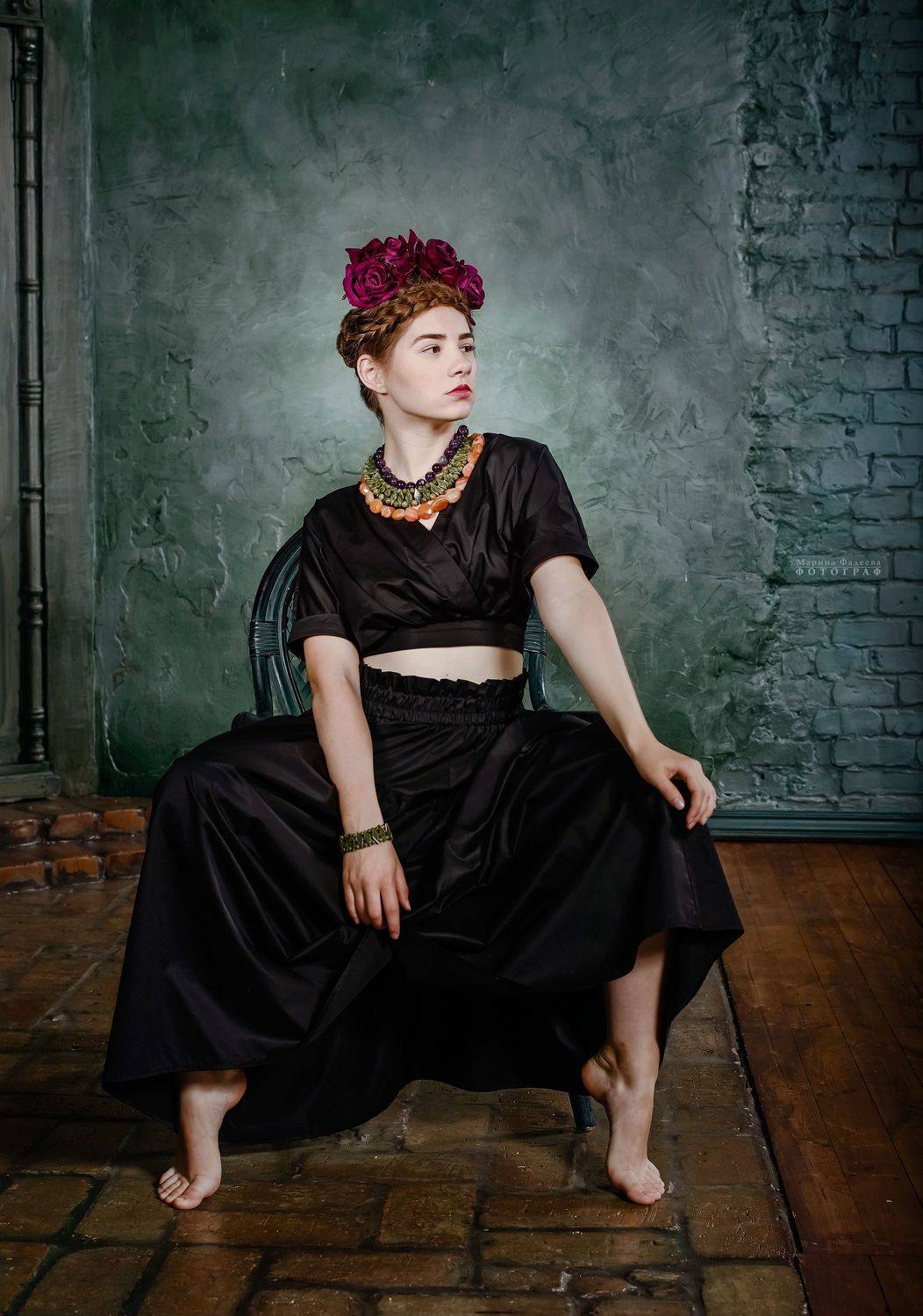 портрет, жанр, фрида, образ,  Мариночка