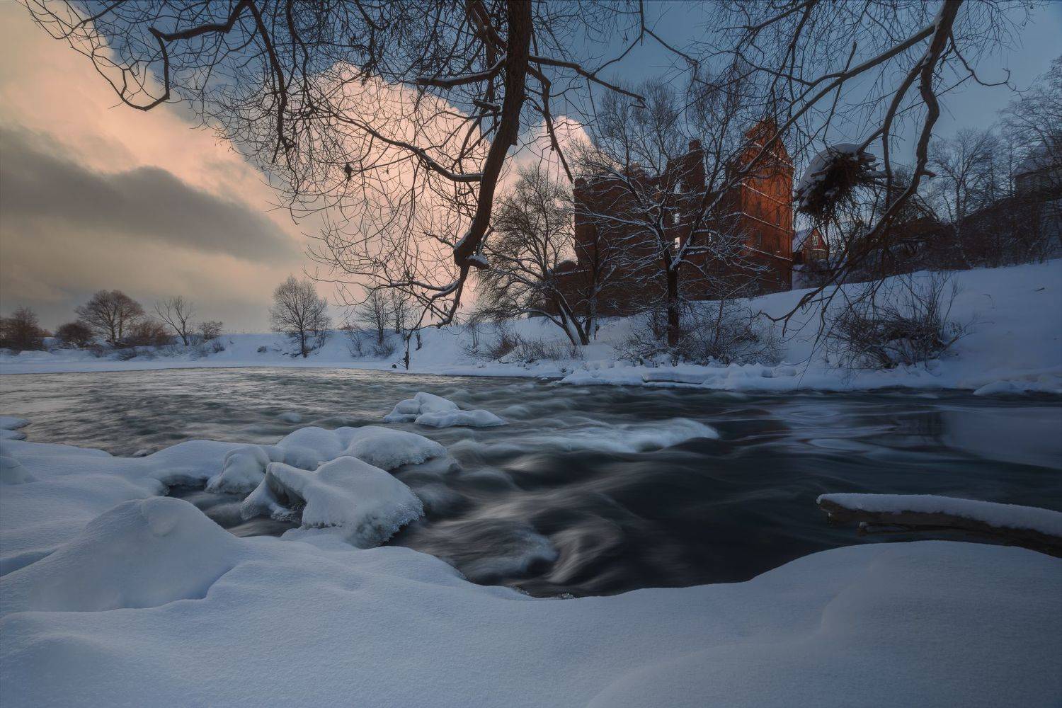 Калужская область, Юрятино, Протва, мельница купца Боброва, Дмитрий Шишкин