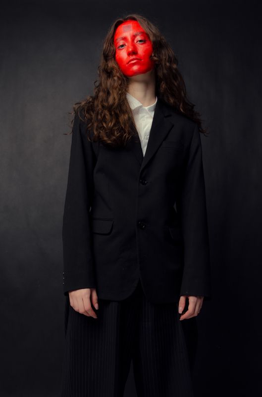 photo, portrait, concept, avantegarde, fashion Qr-код фото превью