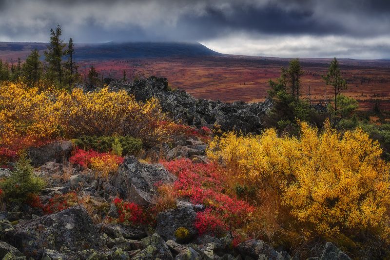 Осень над плато Кваркуш фото превью