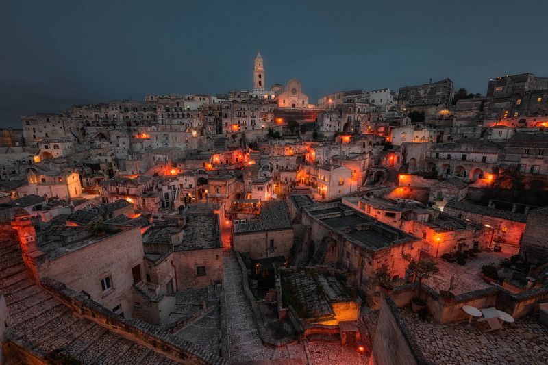 #landscape#city#cityscape#matera#italy Matera the other world фото превью
