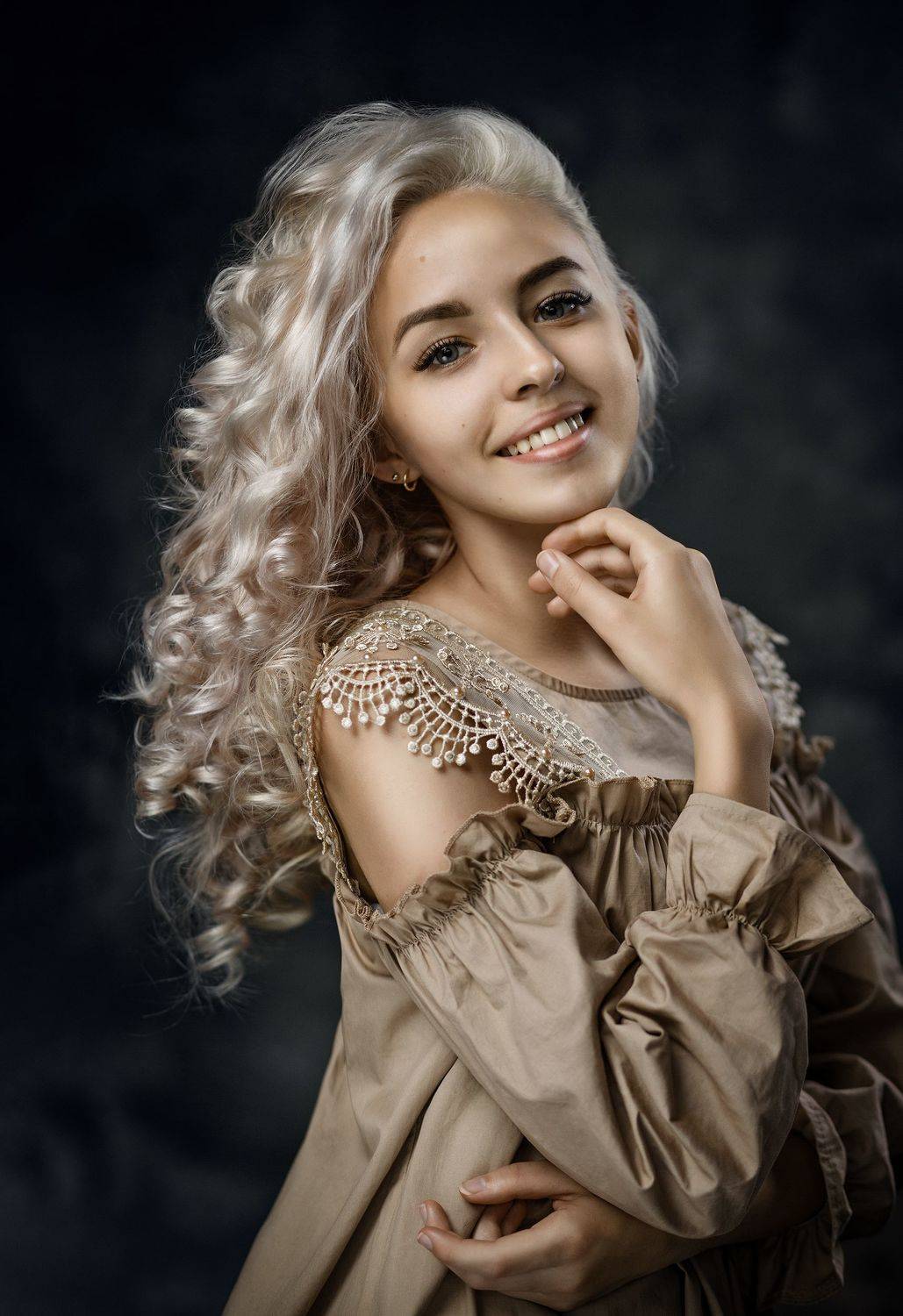 fine art, девушка, студия, художественное фото, портрет, женский портрет, Геннадий Ренц