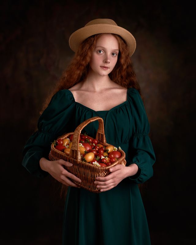 pyzhikphoto, портрет, классика, классический портрет, портрет девушки, женский портрет, portrait, classic, art, красавица Портрет Дарьи фото превью