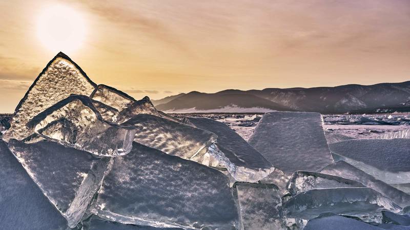 Россыпь льда фото превью